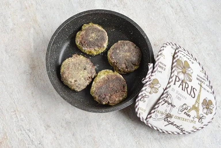 Step 9 - Vegan Split Pea Breakfast Pattie