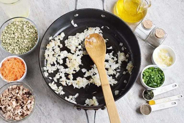 Step 1 - Vegan Split Pea Breakfast Pattie