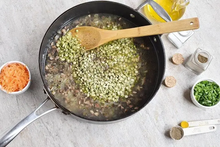 Step 3 - Vegan Split Pea Breakfast Pattie