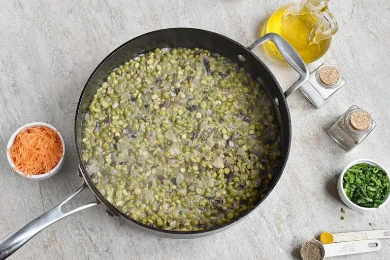 Step 4 - Vegan Split Pea Breakfast Pattie