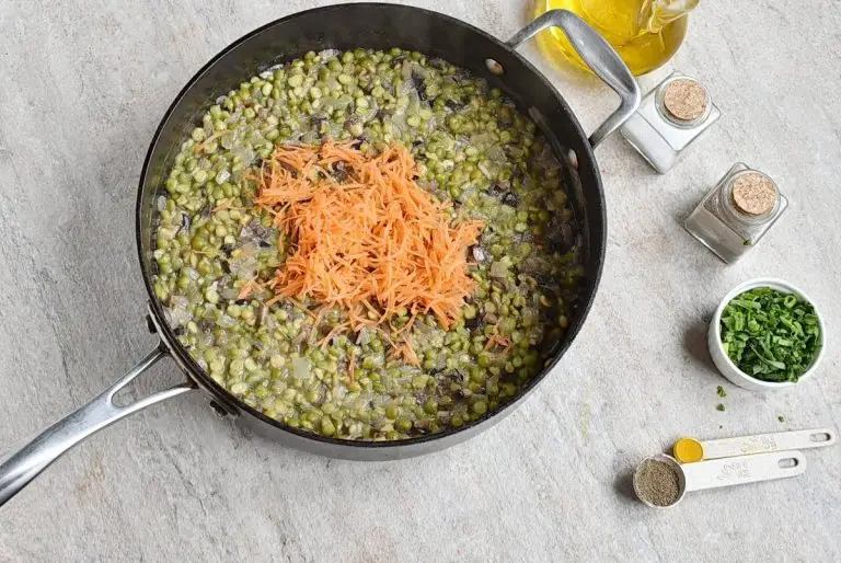 Step 5 - Vegan Split Pea Breakfast Pattie
