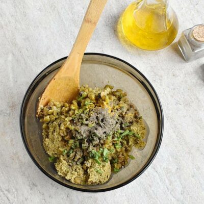 Vegan Split Pea Breakfast Pattie recipe - step 6