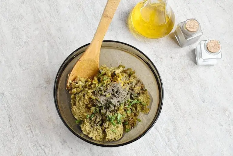 Step 6 - Vegan Split Pea Breakfast Pattie