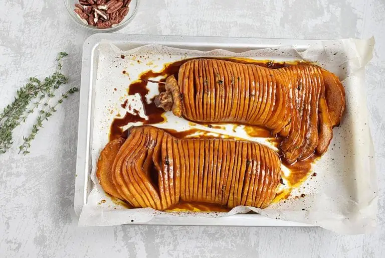 Step 5 - Sticky Hasselback Butternut Squash