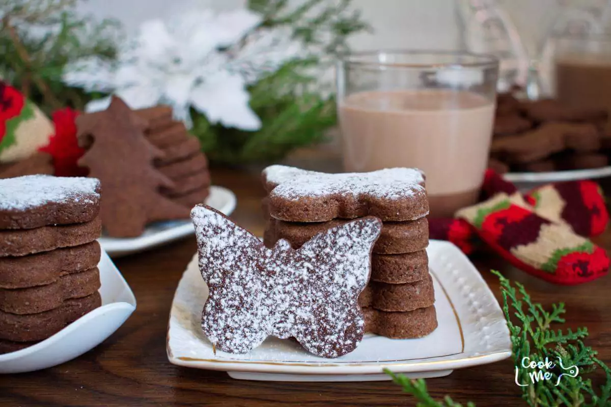 The Perfect Dark Chocolate Sugar Cookie Recipe-Chocolate Sugar Cookies-Dark Chocolate Brown Sugar Cookies