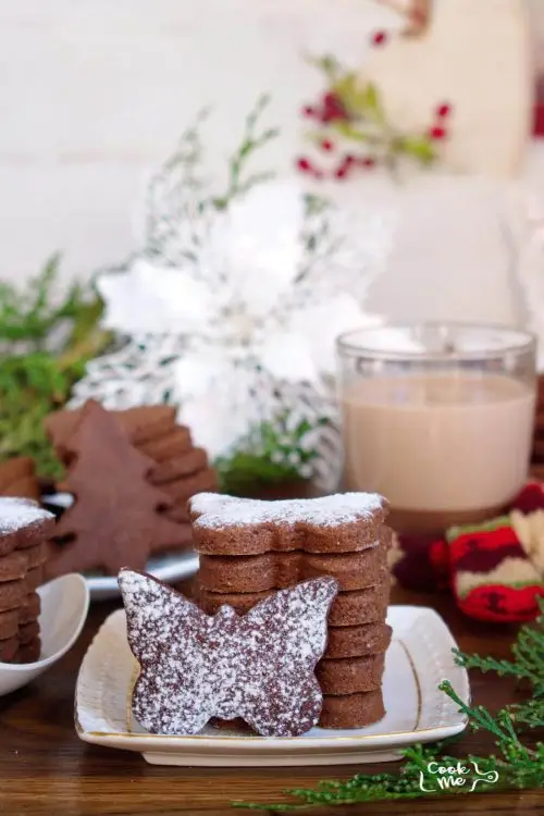 The Perfect Dark Chocolate Sugar Cookie