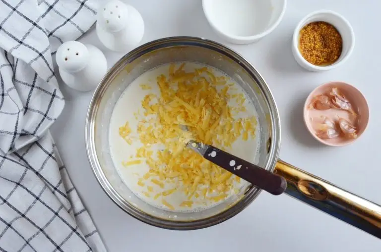 Step 6 - Warm Potato Salad with Cheesy Sauce