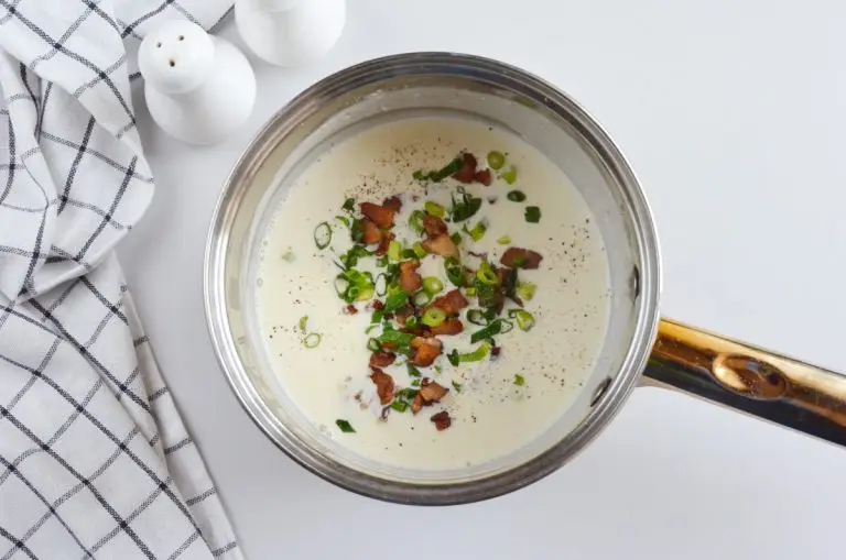 Step 9 - Warm Potato Salad with Cheesy Sauce