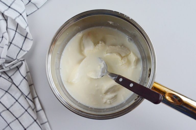 Step 6 - Warm Potato Salad with Cheesy Sauce