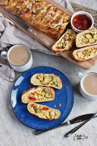 Chicken Broccoli Braid