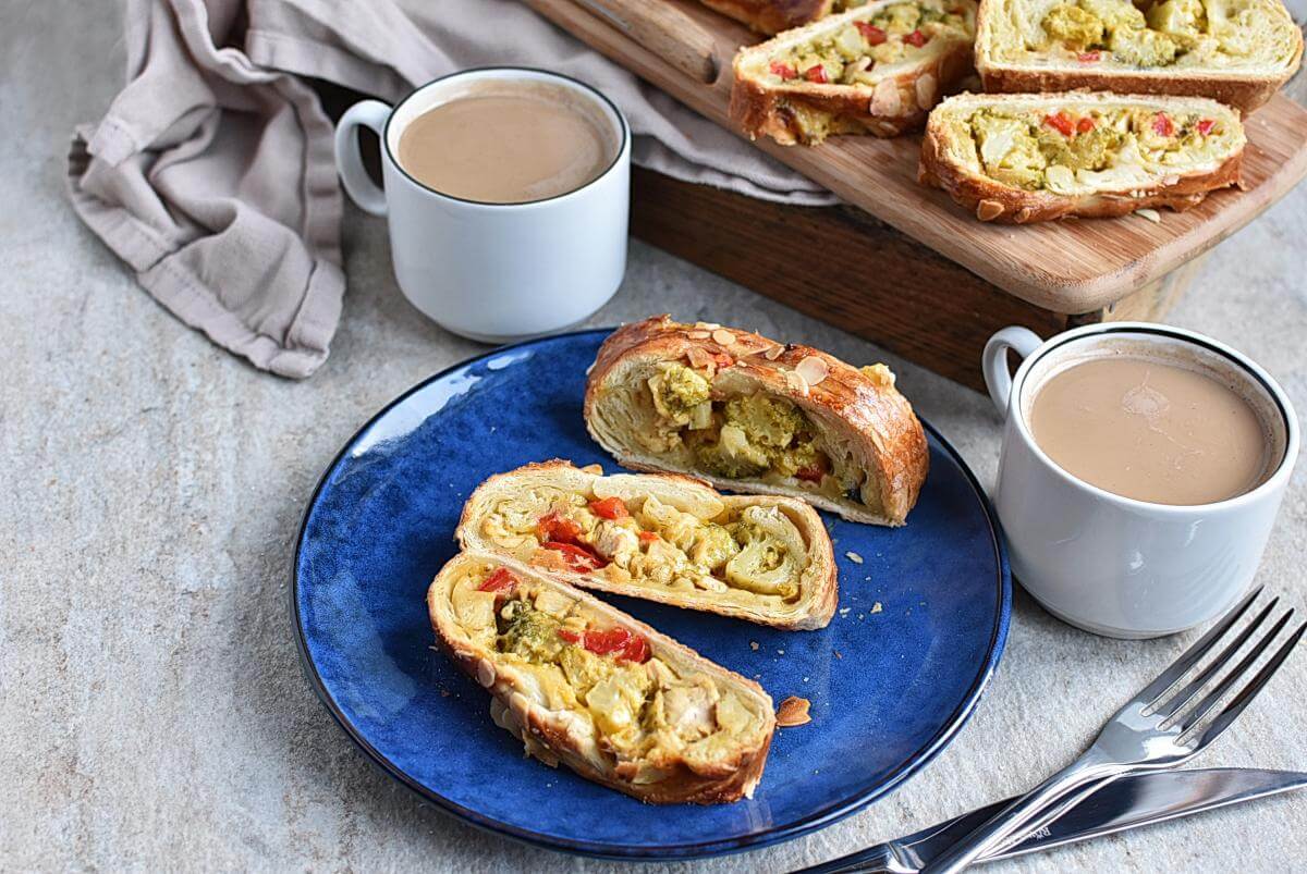 Chicken Broccoli Braid