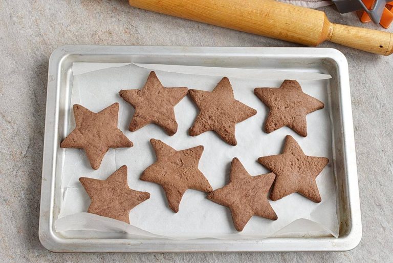 Step 9 - Chocolate Shortbread Stars