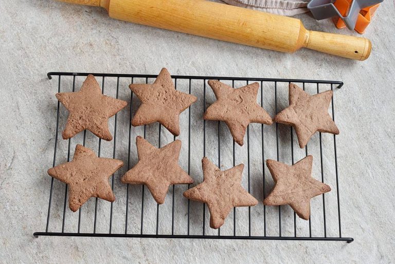 Step 10 - Chocolate Shortbread Stars