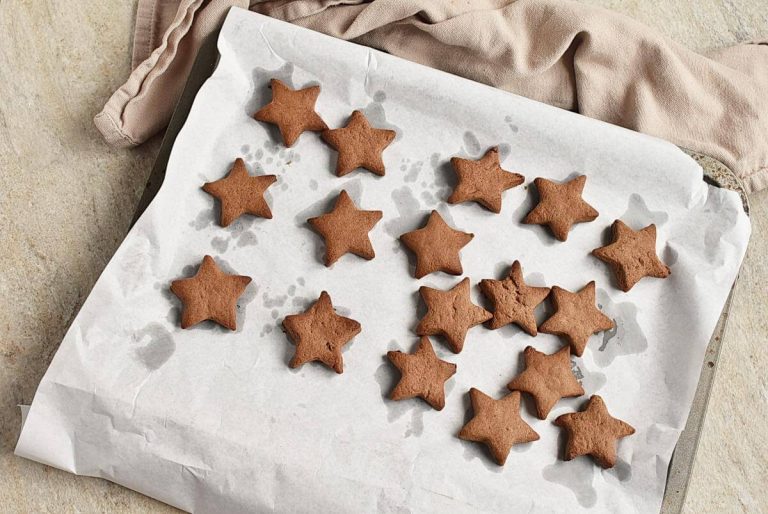 Step 6 - Chocolate Shortbread Stars