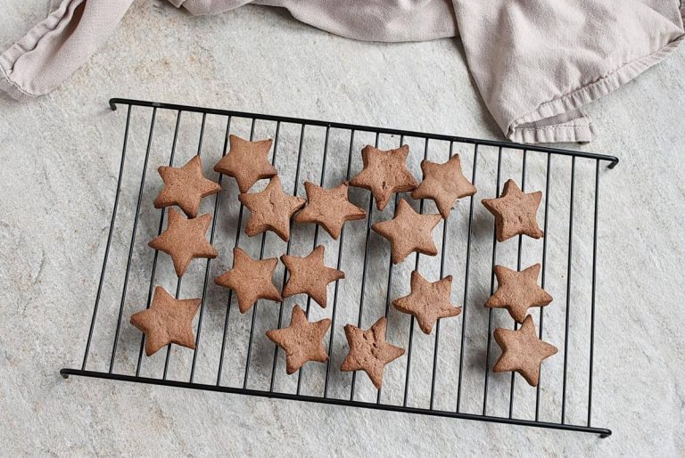 Step 7 - Chocolate Shortbread Stars
