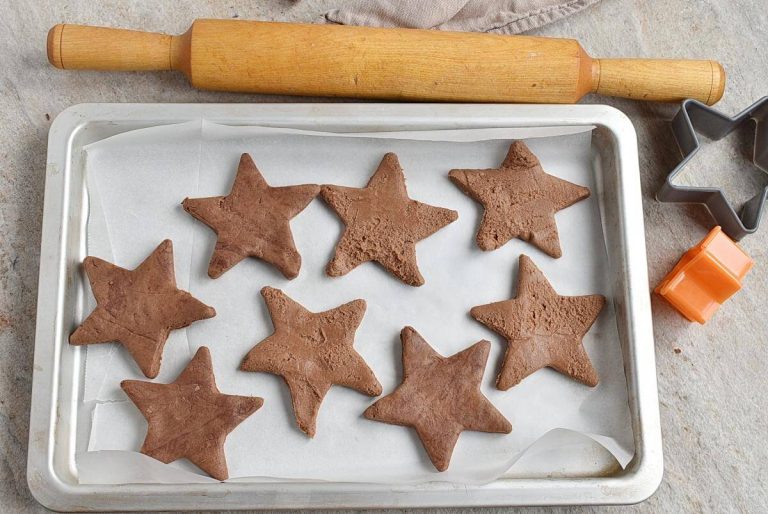 Step 8 - Chocolate Shortbread Stars