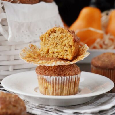 Cinnamon Brown Sugar Pumpkin Muffins Recipe-Cinnamon Sugar Pumpkin Muffins-Easy Pumkin Muffins