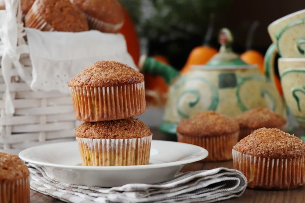 How to serve Cinnamon Brown Sugar Pumpkin Muffins