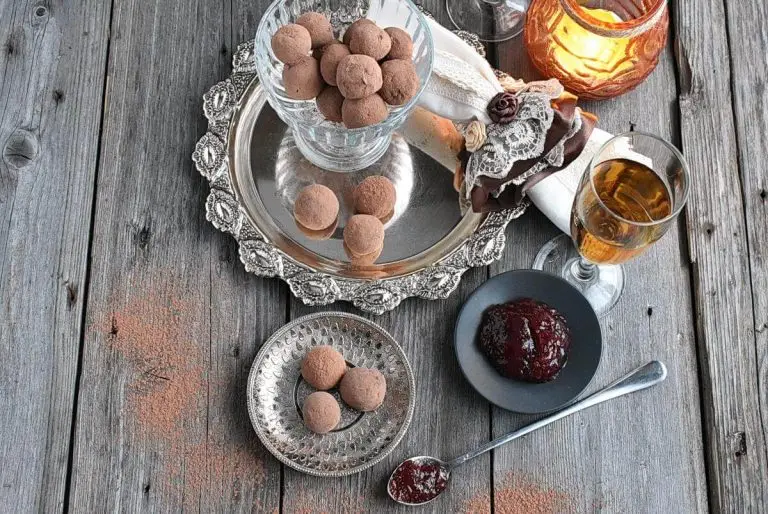 Step 6 - Dark Chocolate Raspberry Truffles