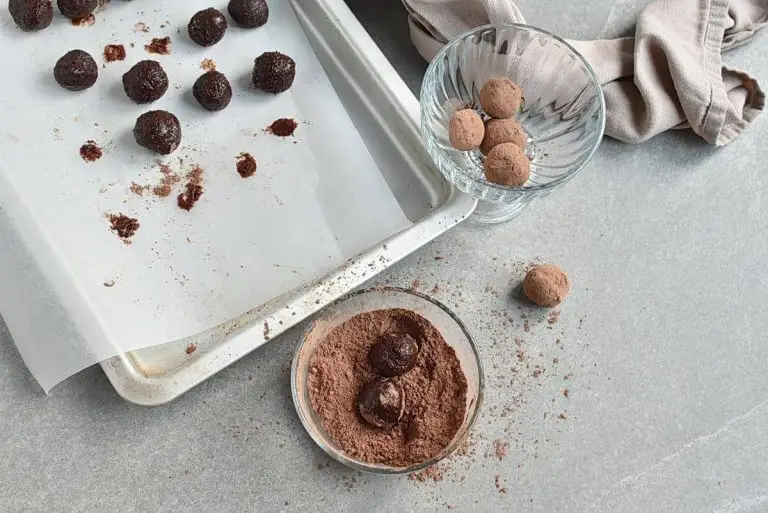 Step 5 - Dark Chocolate Raspberry Truffles