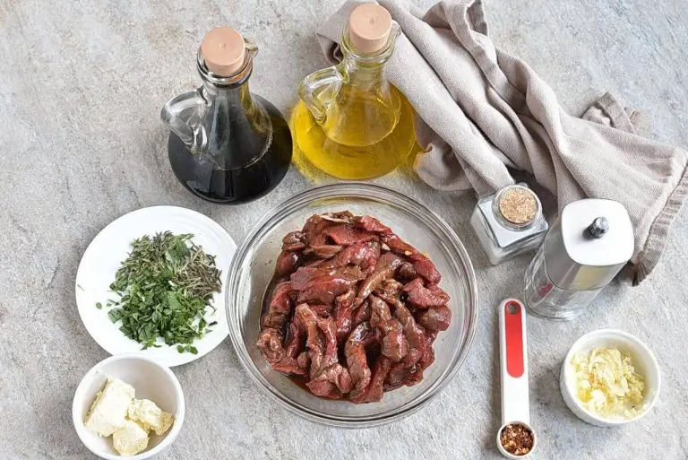 Step 1 - Garlic Butter Steak and Potatoes Skillet