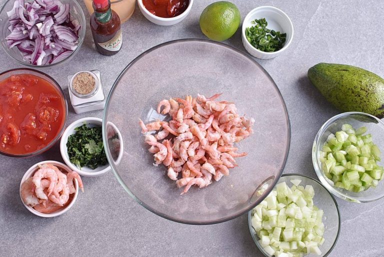 Step 1 - Mexican Shrimp Cocktail