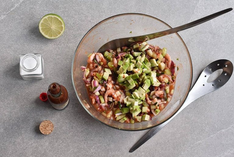 Step 4 - Mexican Shrimp Cocktail