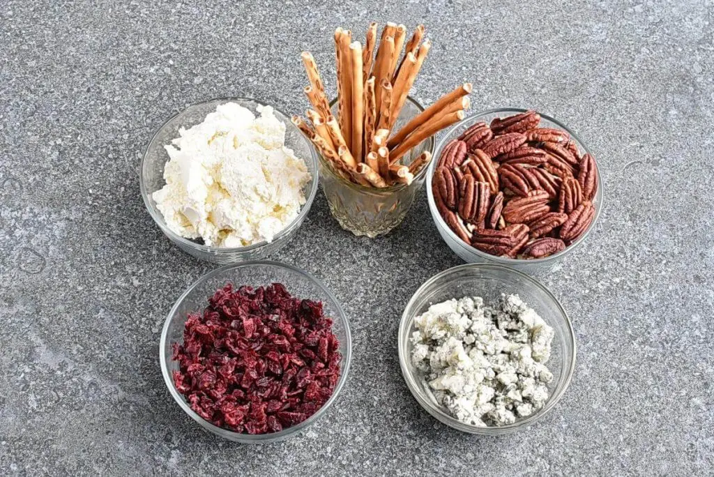 Ingredients for Mini Cheese Ball Bites