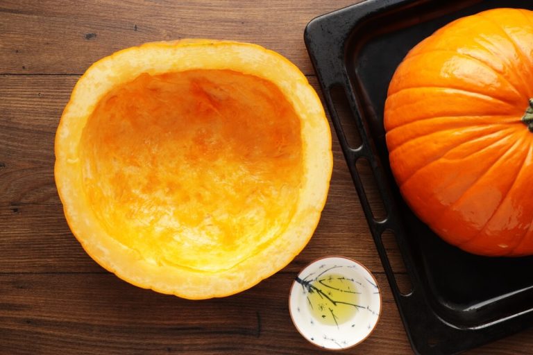 Step 2 - Roasted Pumpkin Soup with Bacon and Thyme