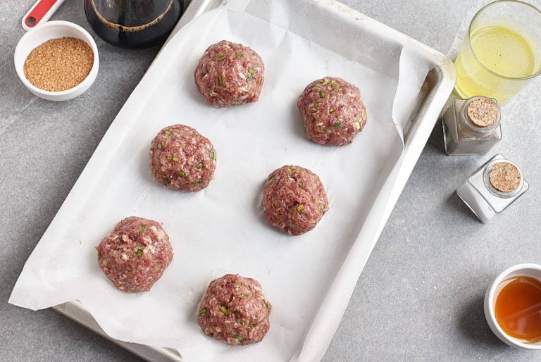 Step 3 - Shanghainese Lion’s Head Meatballs