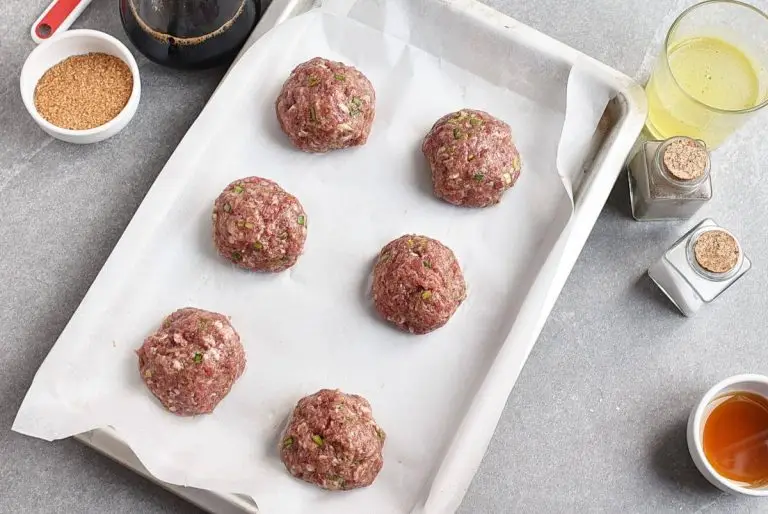 Step 3 - Shanghainese Lion’s Head Meatballs