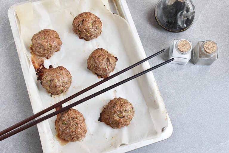 Step 4 - Shanghainese Lion’s Head Meatballs