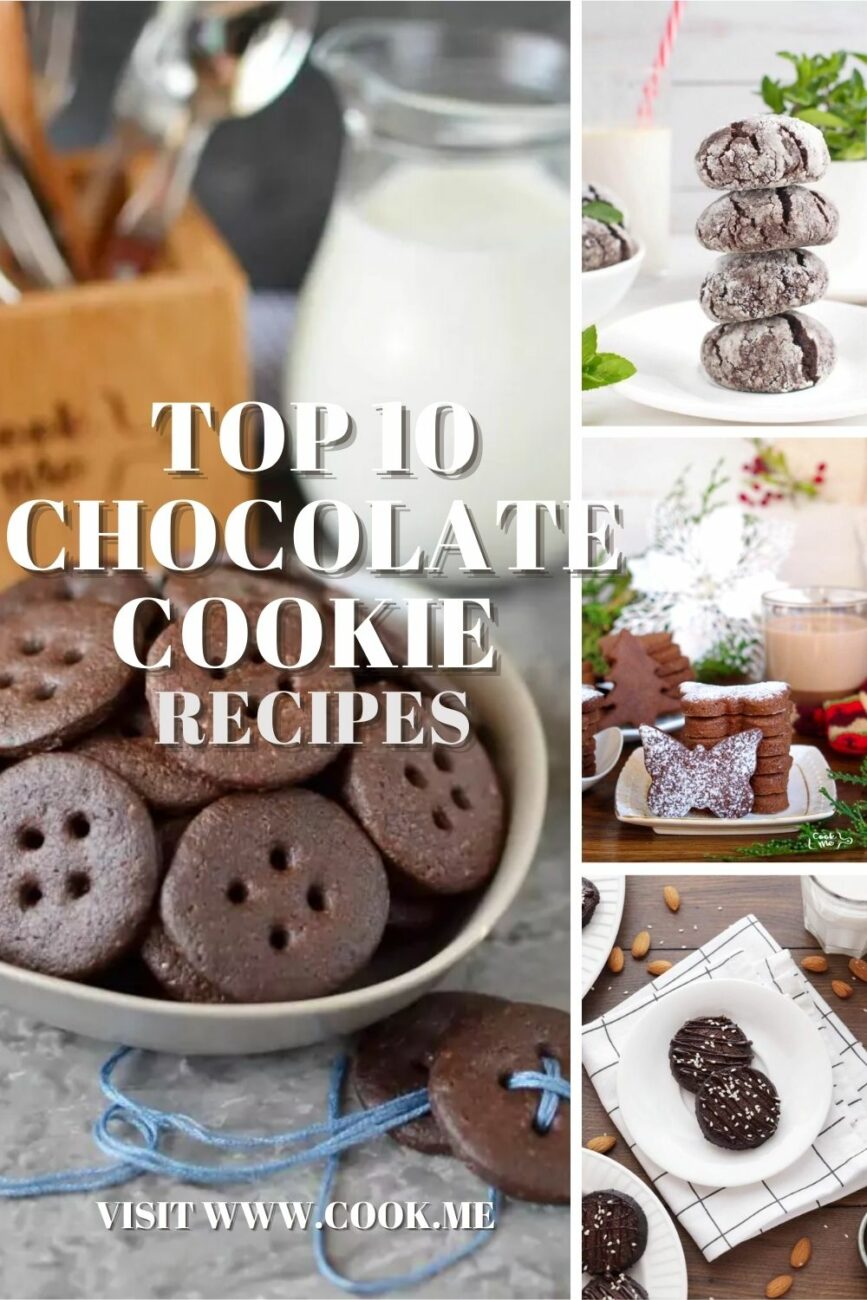 TOP 10 Chocolate Cookie Recipes-Best Chocolate Cookie Recipes-Best Chocolate Chip Cookies