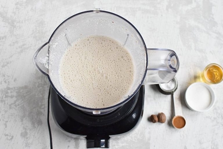 Step 2 - Thick & Rich Vegan Eggnog