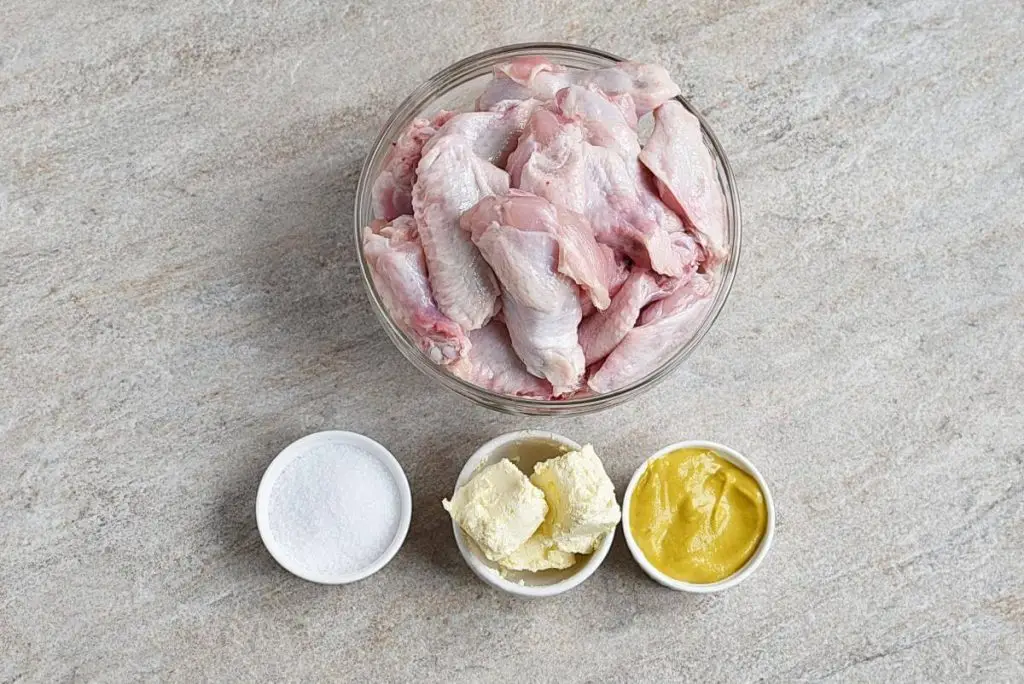 Ingredients for Carolina BBQ Chicken Wings