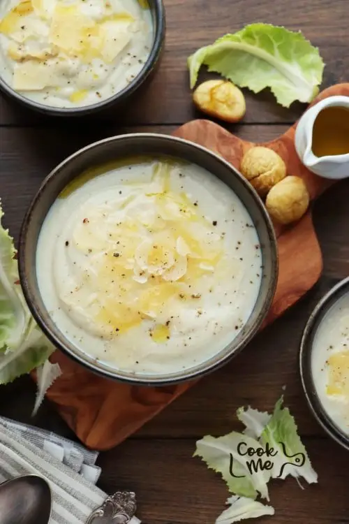 Cauliflower & Chestnut Soup