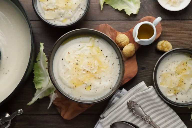 Step 6 - Cauliflower & Chestnut Soup
