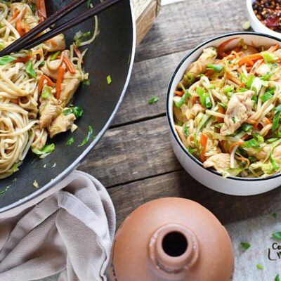 How to serve Chicken Chow Mein