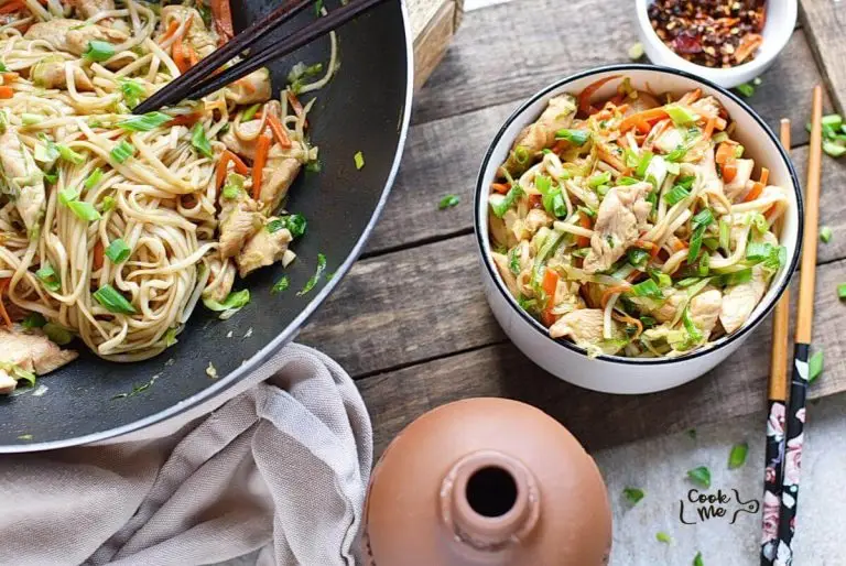 Step 6 - Chicken Chow Mein