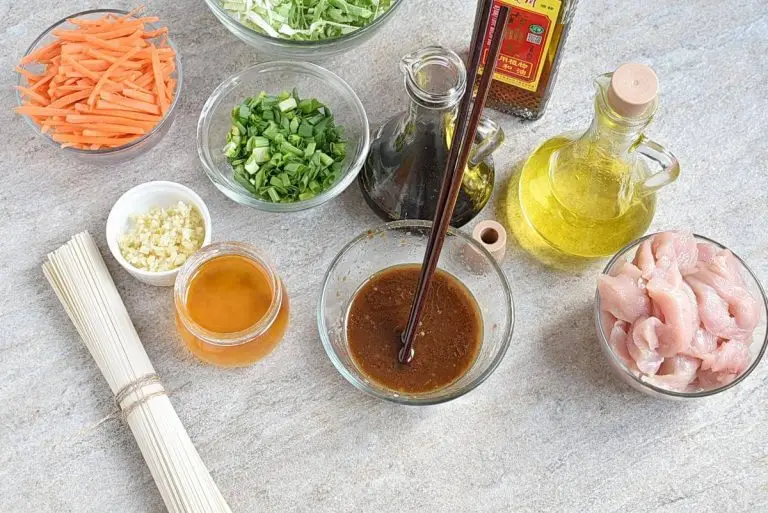 Step 1 - Chicken Chow Mein