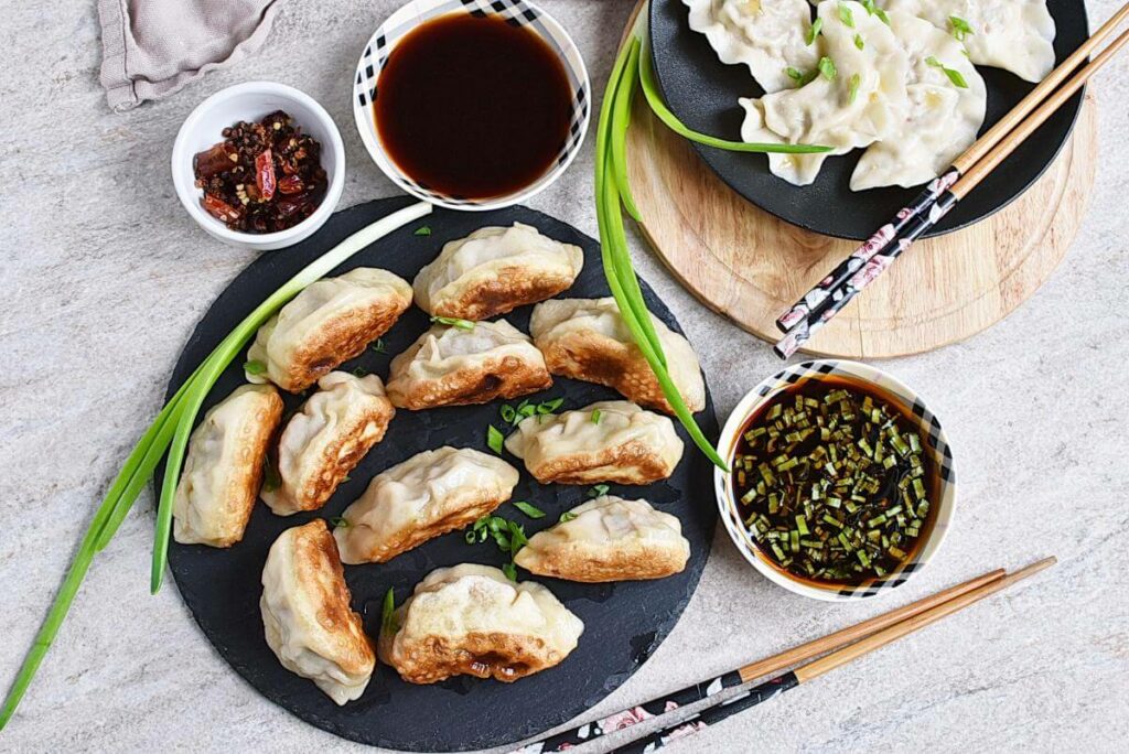 How to serve Chinese Pork and Shrimp Dumplings