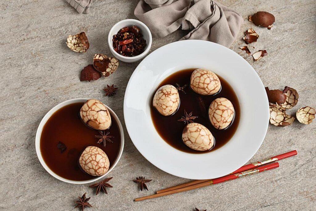 How to serve Chinese Tea Eggs