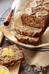 Gluten Free Banana Oat Bread