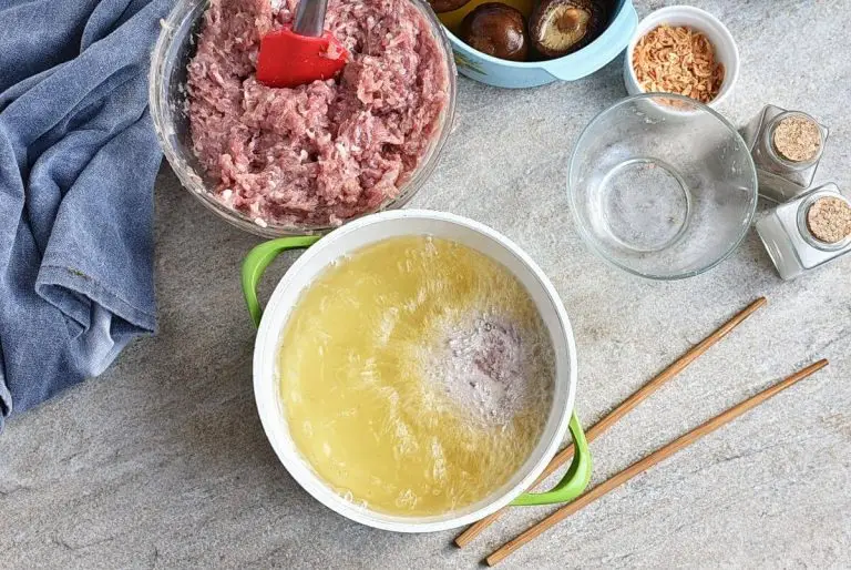 Step 5 - Lion’s Head Meatball Shiitake Soup