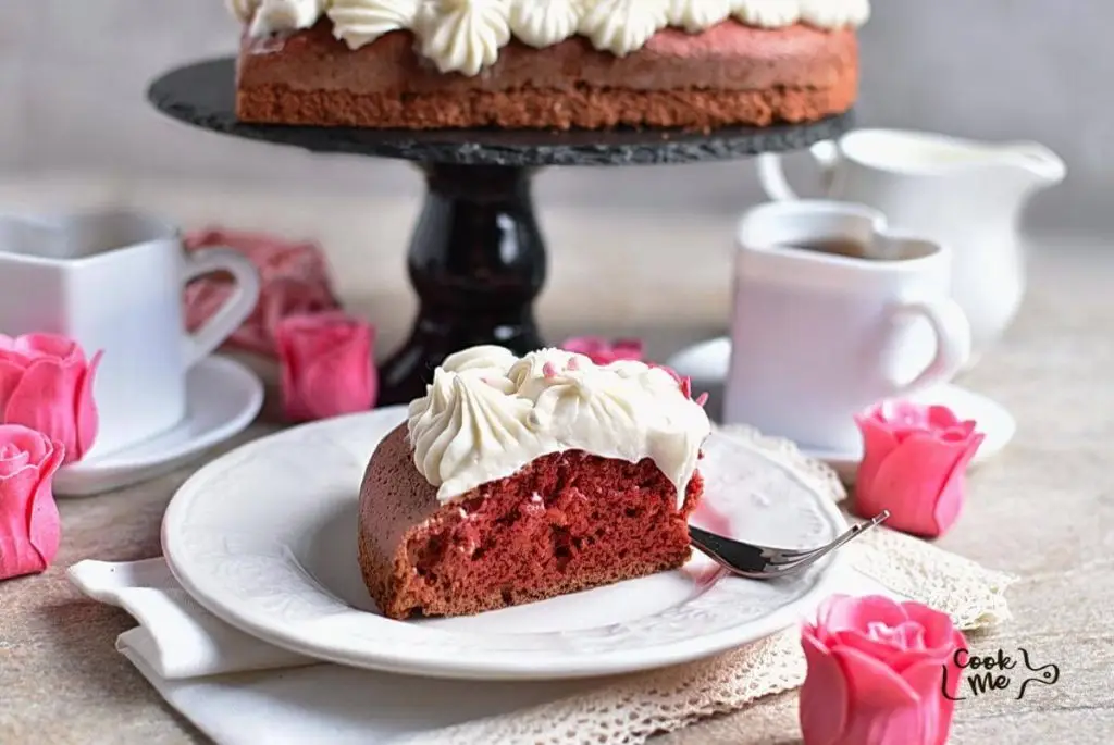 Red Velvet Heart Cake
