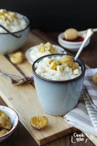 Rice Pudding with Chestnuts and Honey