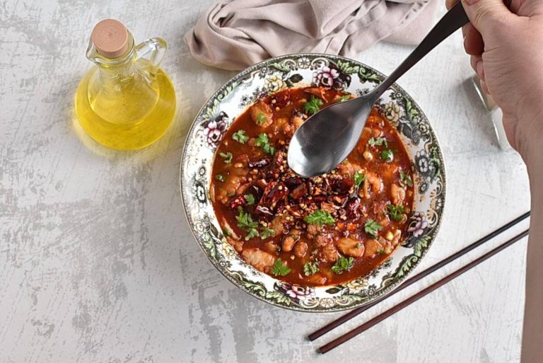 Step 7 - Sichuan Boiled Fish