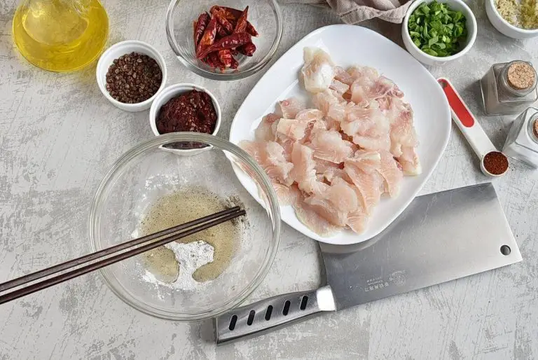 Step 1 - Sichuan Boiled Fish