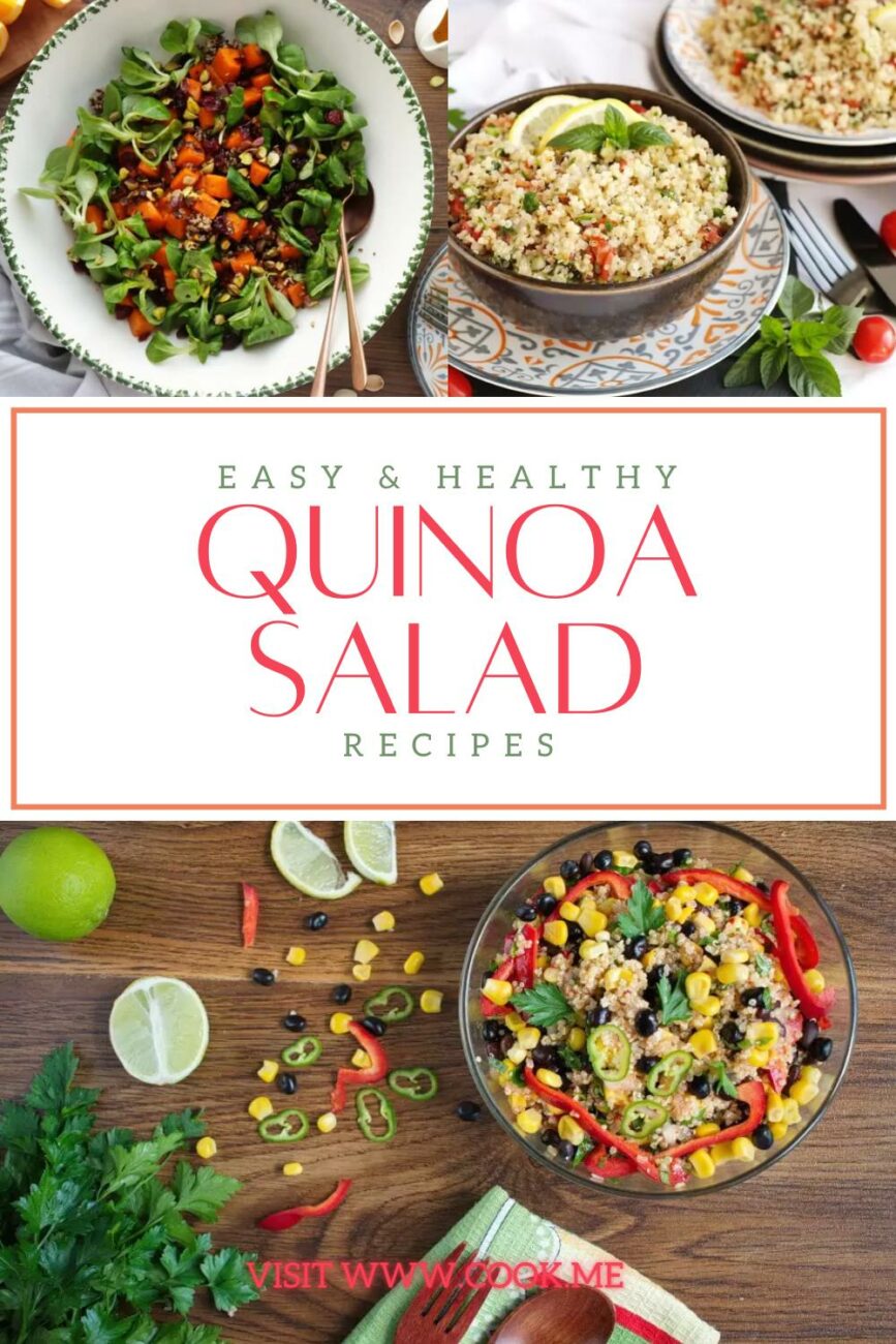 TOP 10 Quinoa Salad RecipeS-Quinoa Salad Recipes-Mediterranean Quinoa Salad Recipe