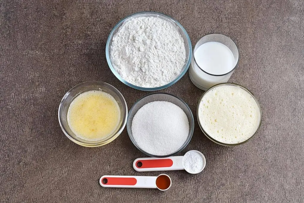 Ingredients for Bread Machine Pound Cake